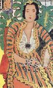 Henri Matisse Helene au cabochon (mk35) oil painting artist